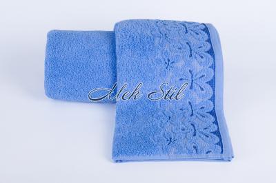 Хавлиени кърпи Комплект хавлиени кърпи Комплект 3 части - микропамук Данте синьо